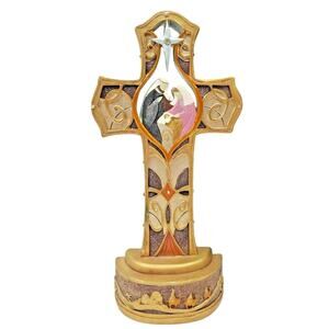 Legacy Of Love Enesco Cornerstones of Faith Cross Nativity Jesus Figurine 2013